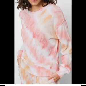 NWOT RAILS RAMONA SUNSET TIE DYE SWEATSHIRT SIZE LARGE